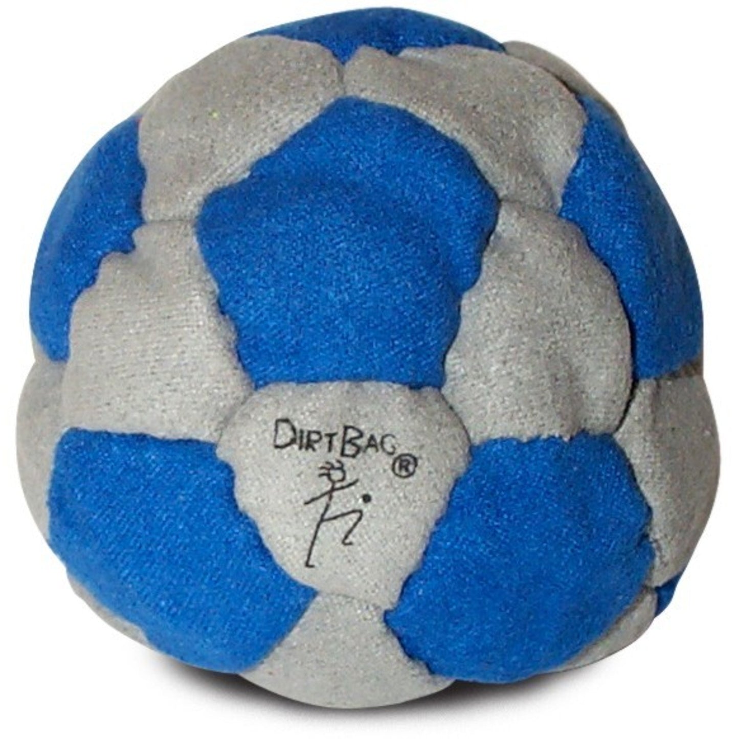 🔥World Footbag Dirtbag 32 Hacky Sack GRAY/BLUE BNWT🔥