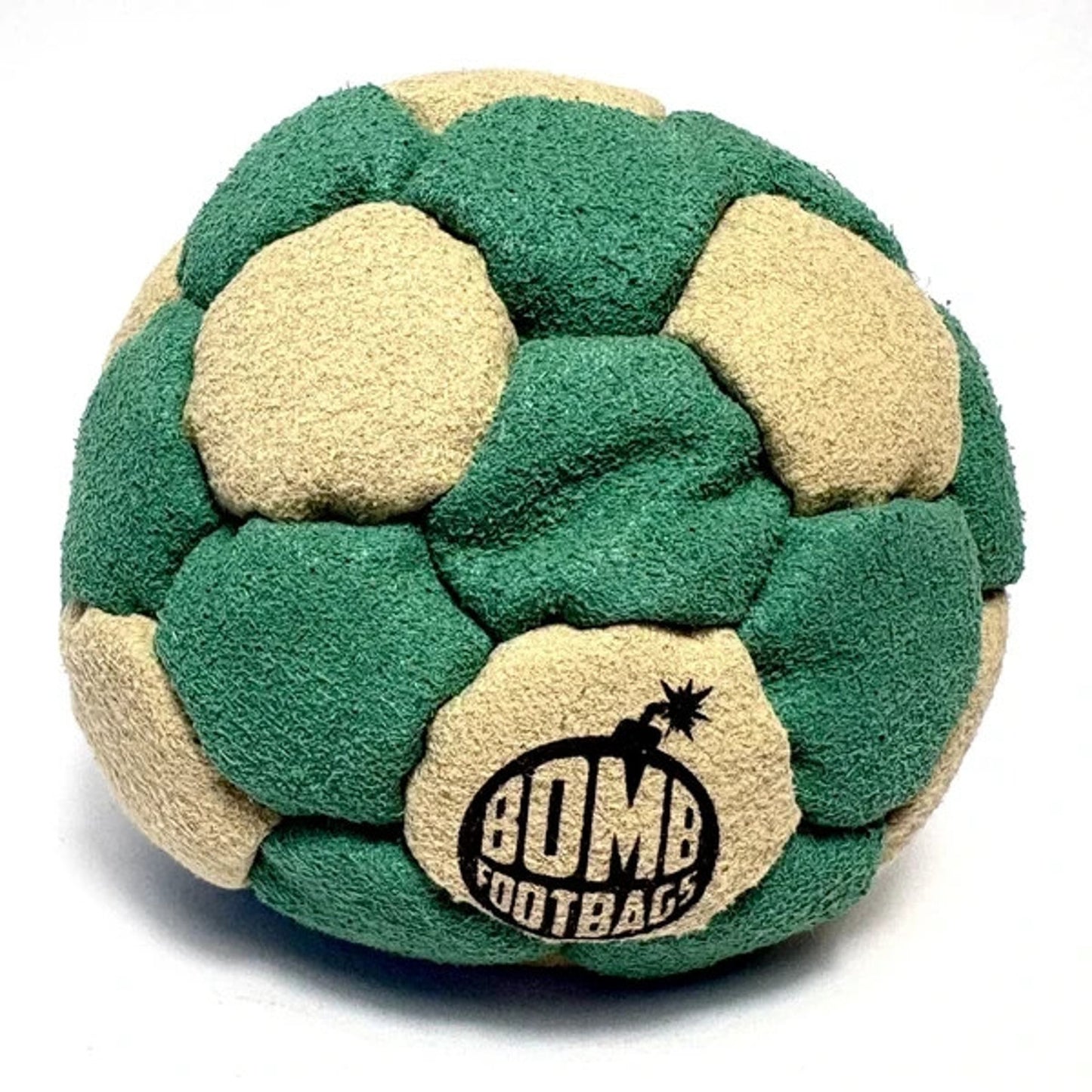 🔥Bomb Footbags The Smoke Hacky Sack Footbag Forest/Tan NWT🔥