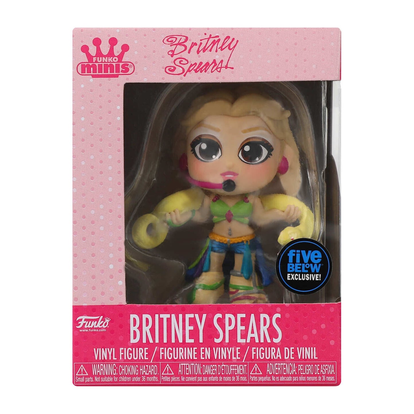 🔥Funko Pop! Minis BRITNEY SPEARS- I'M A SLAVE FOR U Vinyl Figure BNWT🔥