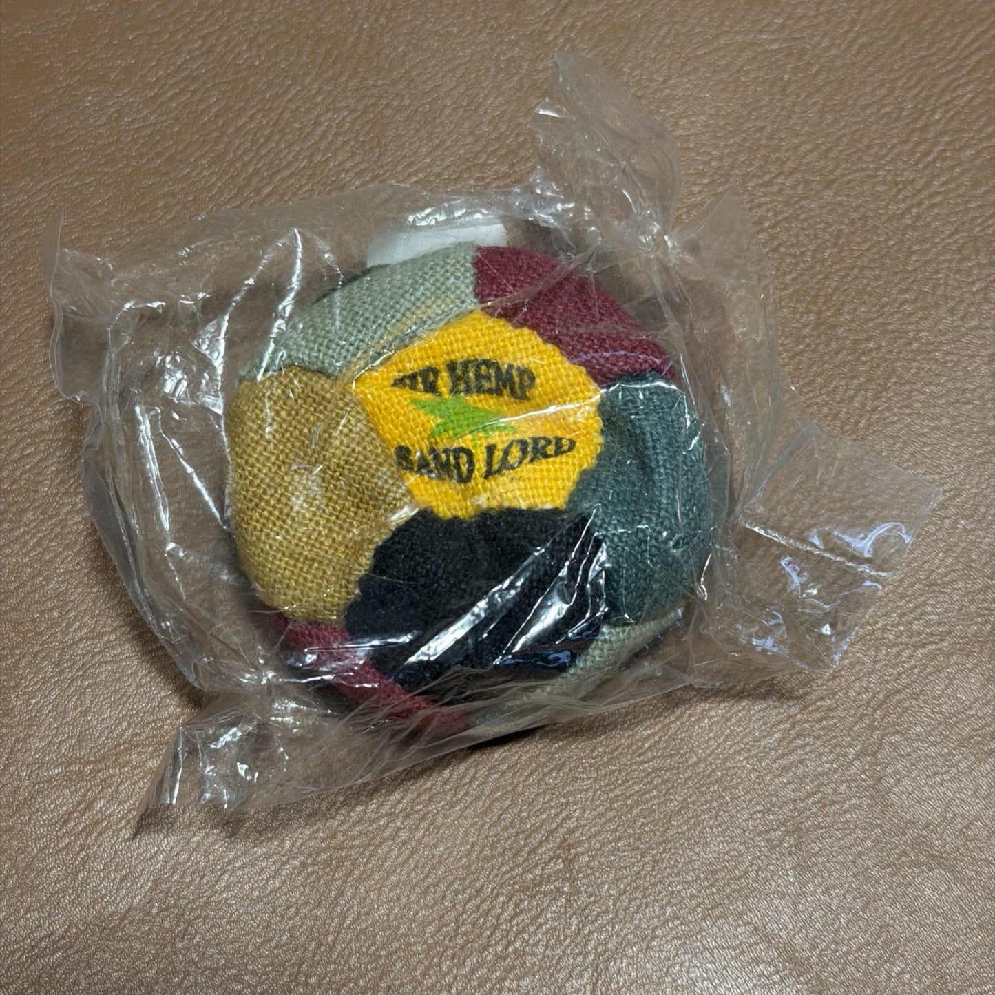 🔥World Footbag Sir Hemp Sand Lord Hacky Sack BNWT🔥