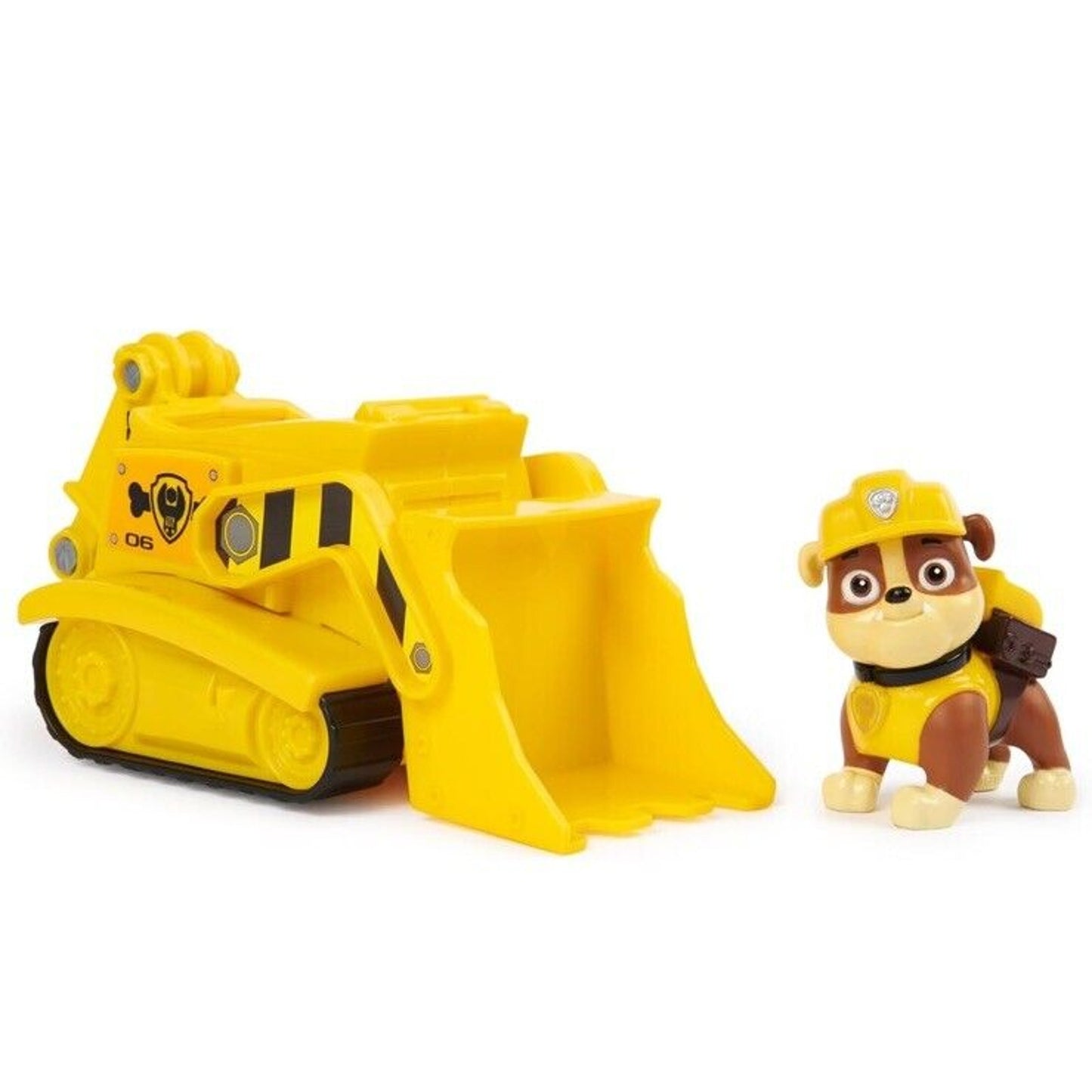 🔥Nickelodeon Paw Patrol Rubble's Bulldozer & Action Figure BNWT💥