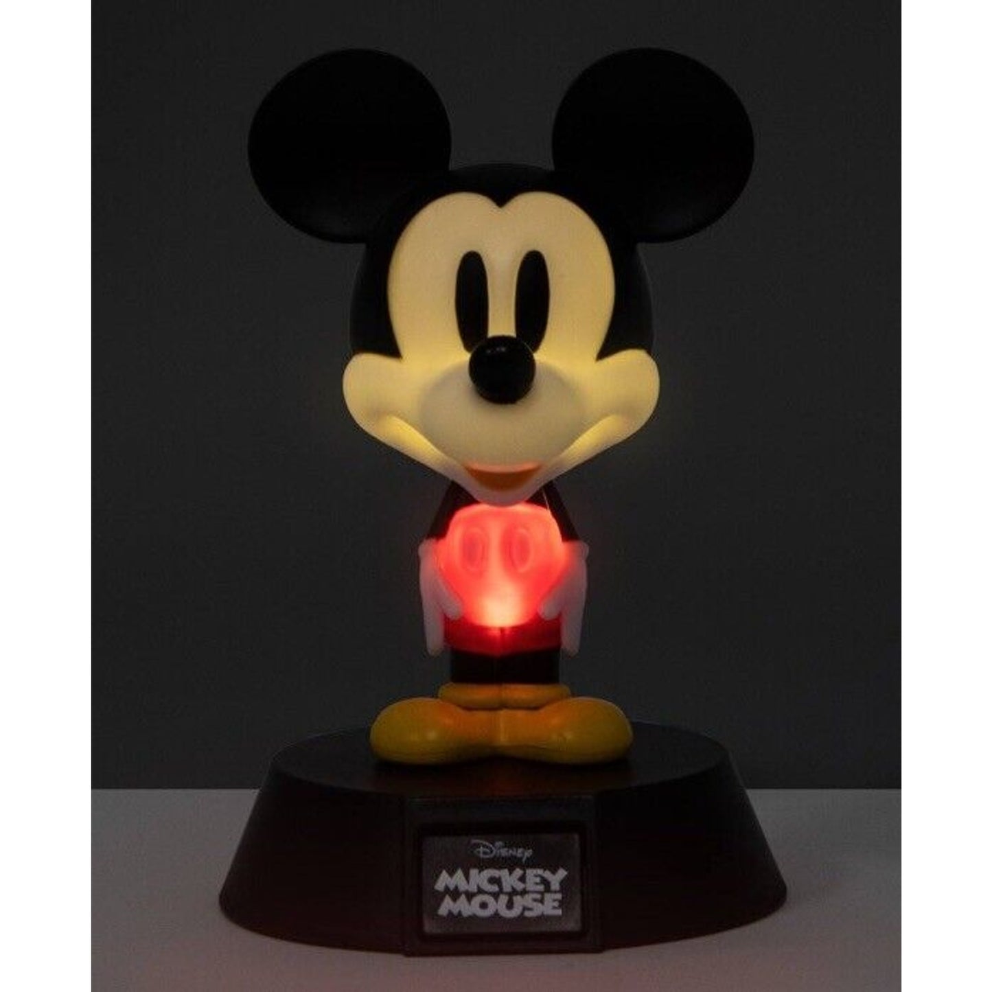 🔥Disney Mickey Mouse Icons Lights Up Lamp Night Light #001 Paladone NWT💥