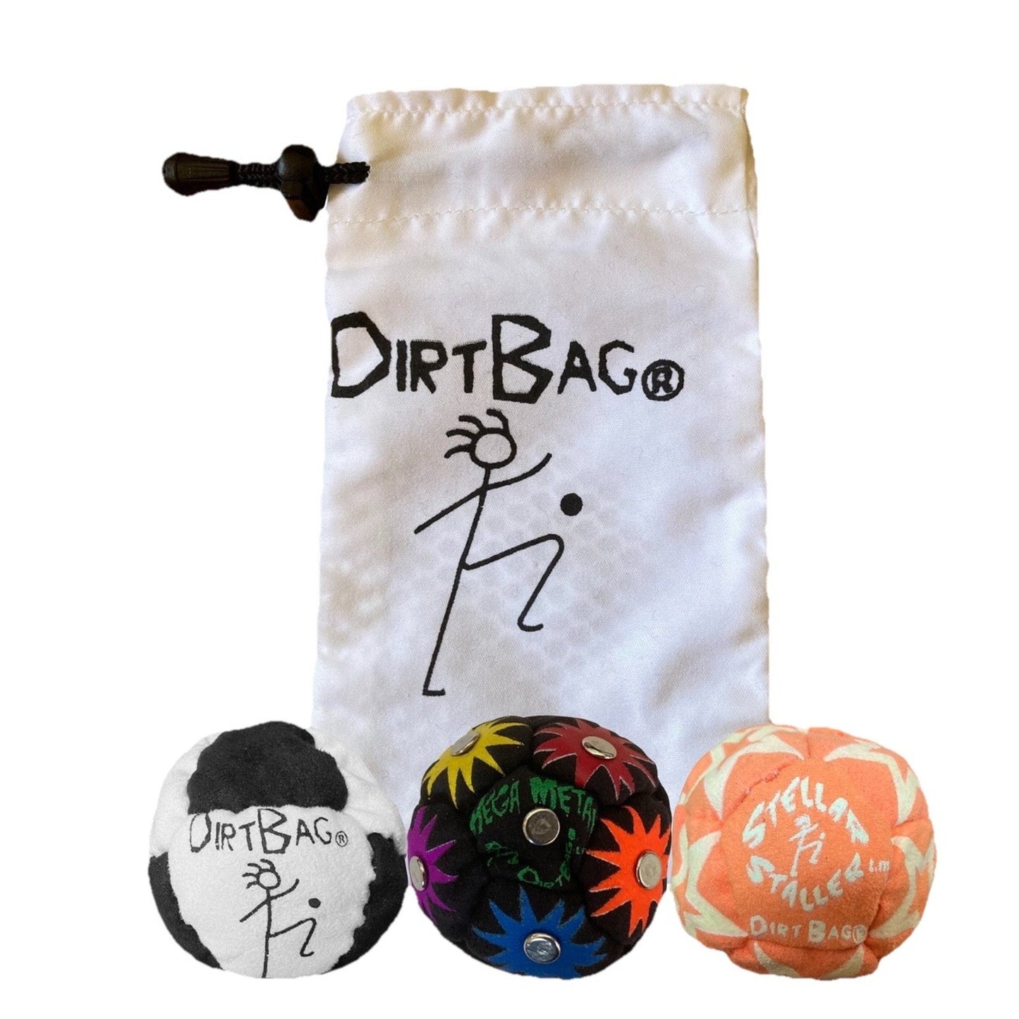 🔥World Footbag All Star Hacky Sack 3 Pack BNWT🔥