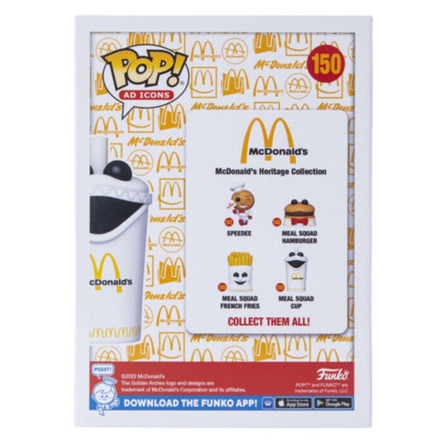 🔥Funko Pop! Ad Icons - McDonalds - Meal Squad Drink Cup #150 BNIB🔥