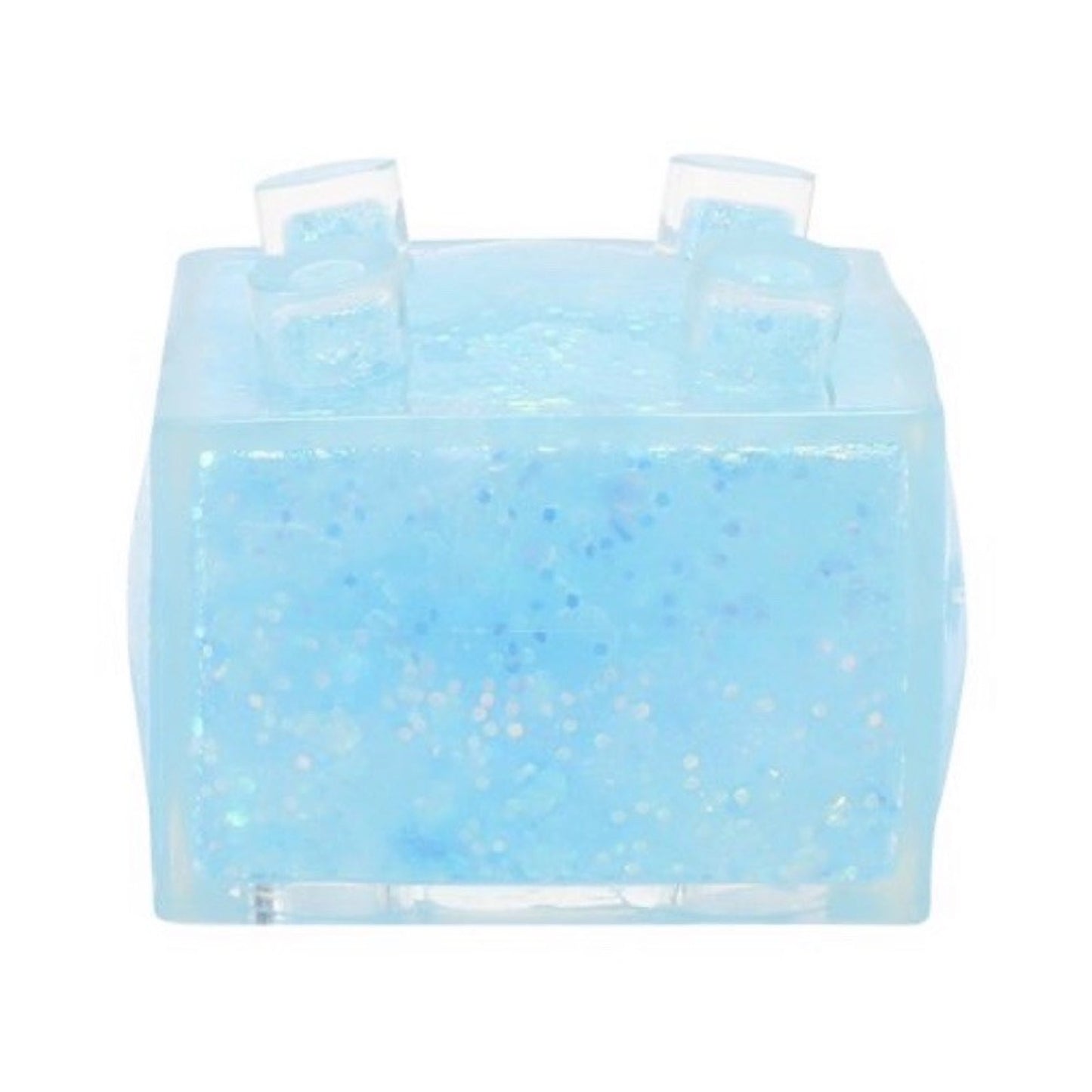 🔥PPNC Gel Blocks Block Party Squishy Stackable PURPLE Glitter BNWT🔥