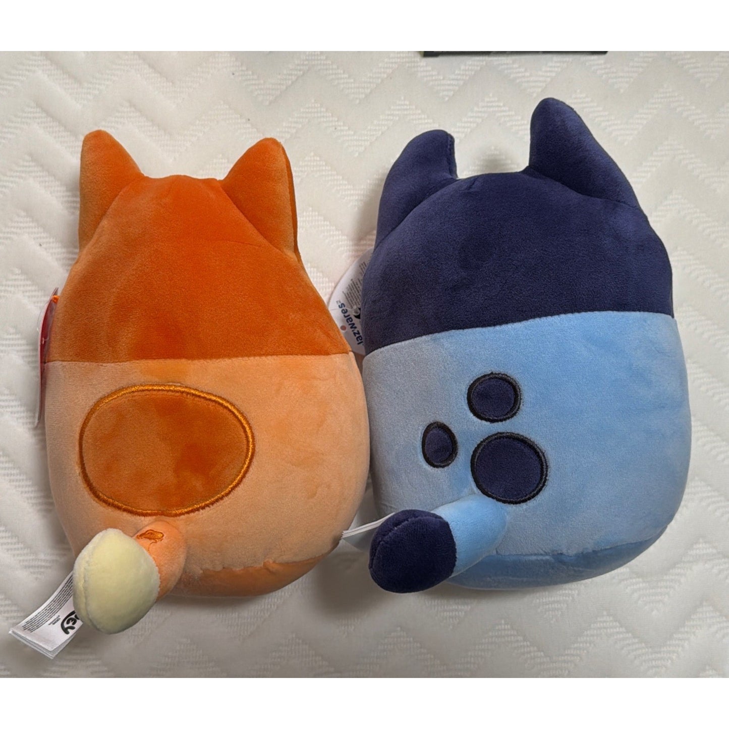 🔥Squishmallows Bluey & Bingo Valentine Plush Set Rose + Love Card Jazwares🔥