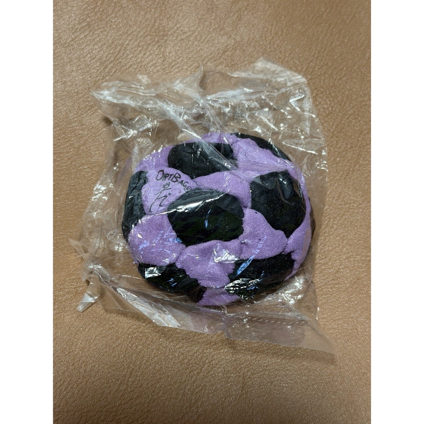 🔥World Footbag Phat Tyre Pro Footbag Hacky Sack Black/Purple BNWT🔥