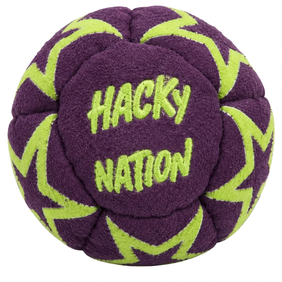 🔥Hacky Nation Magical Sack Footbag Hacky Sack Authentic Purple/Lime BNWT🔥