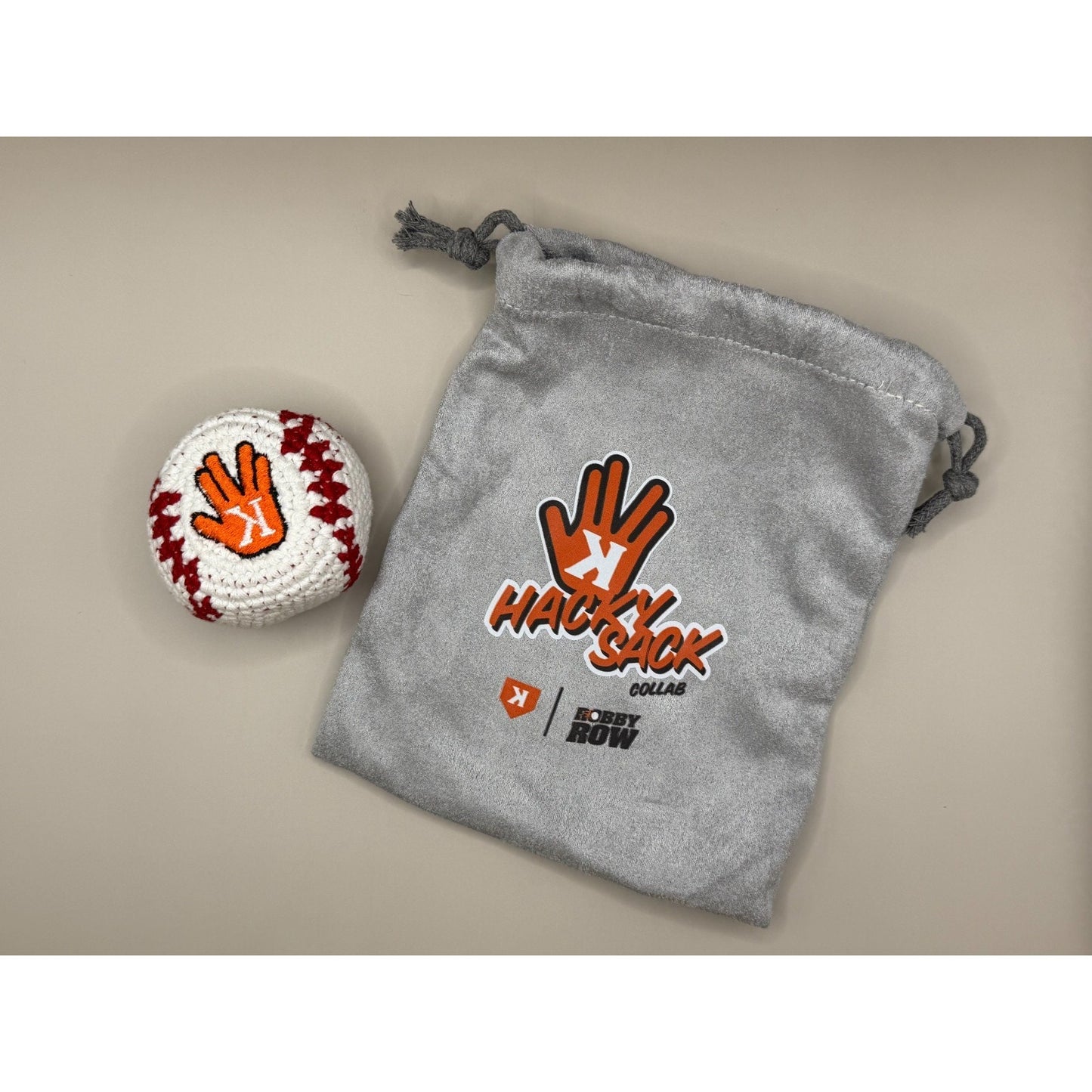 🔥 Pitchers Only x Robby Row Footbag Kickbag Hacky Sack BNWT🔥