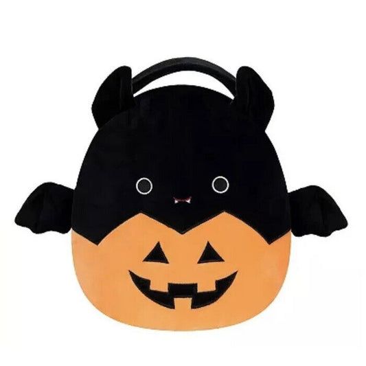 🔥Squishmallow Emily The Bat In Pumpkin Treat Pail Trick Or Treat 2022 BNWT1