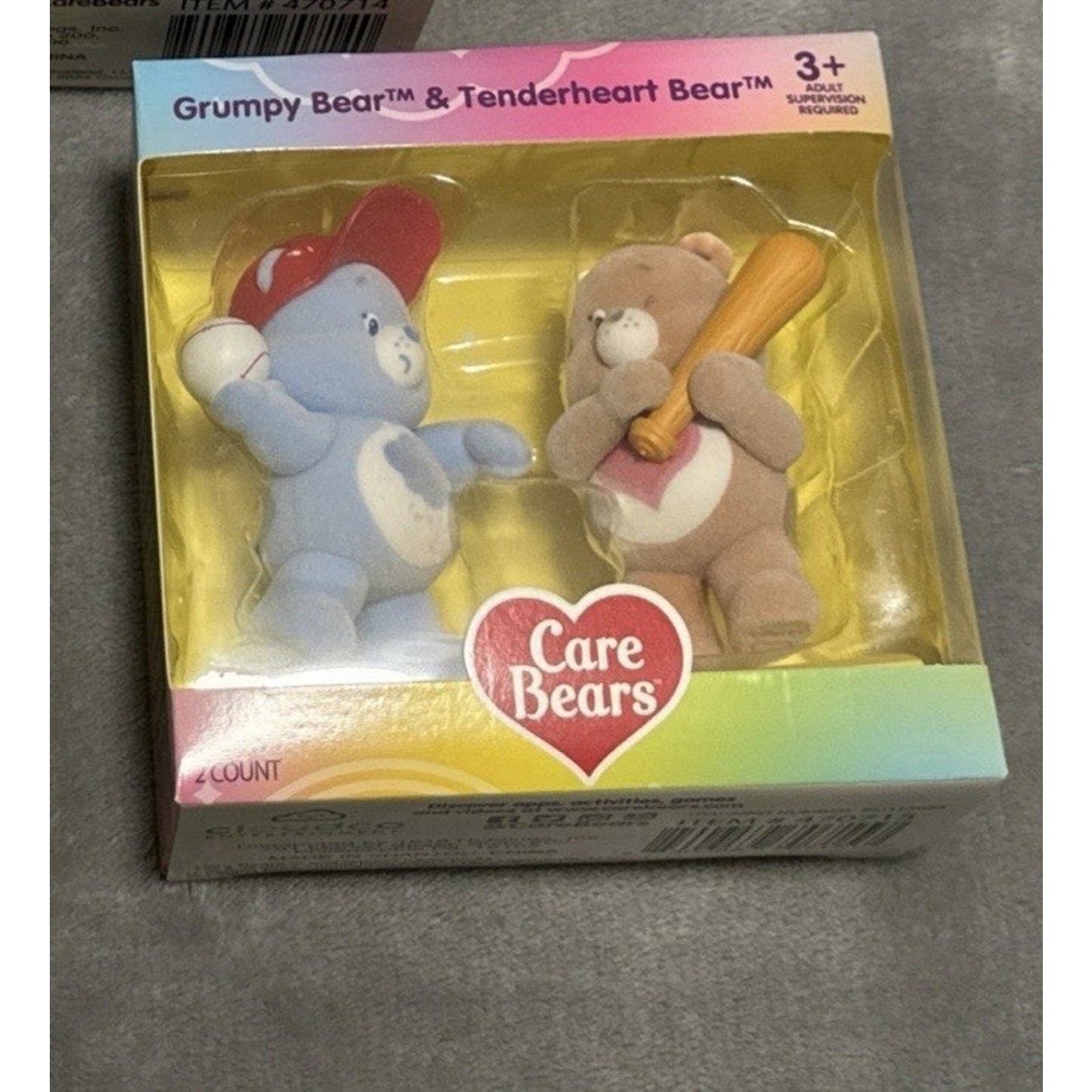 🔥Care Bears Flocked Mini Collectible Figures BNWT🔥