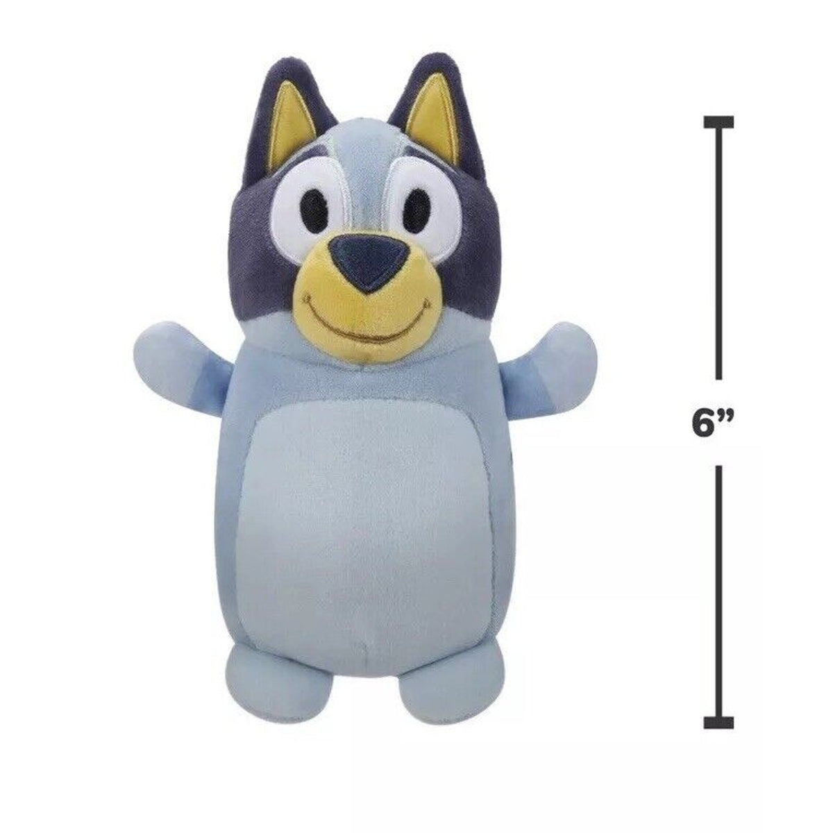🔥Squishmallows 6" Bluey HugMees Soft Plush Toy BNWT🔥