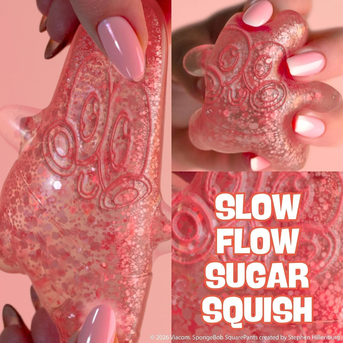 🔥PATRICK STAR Gelli Gels Scented Squishy Sensory Toy Pink BNWT🔥
