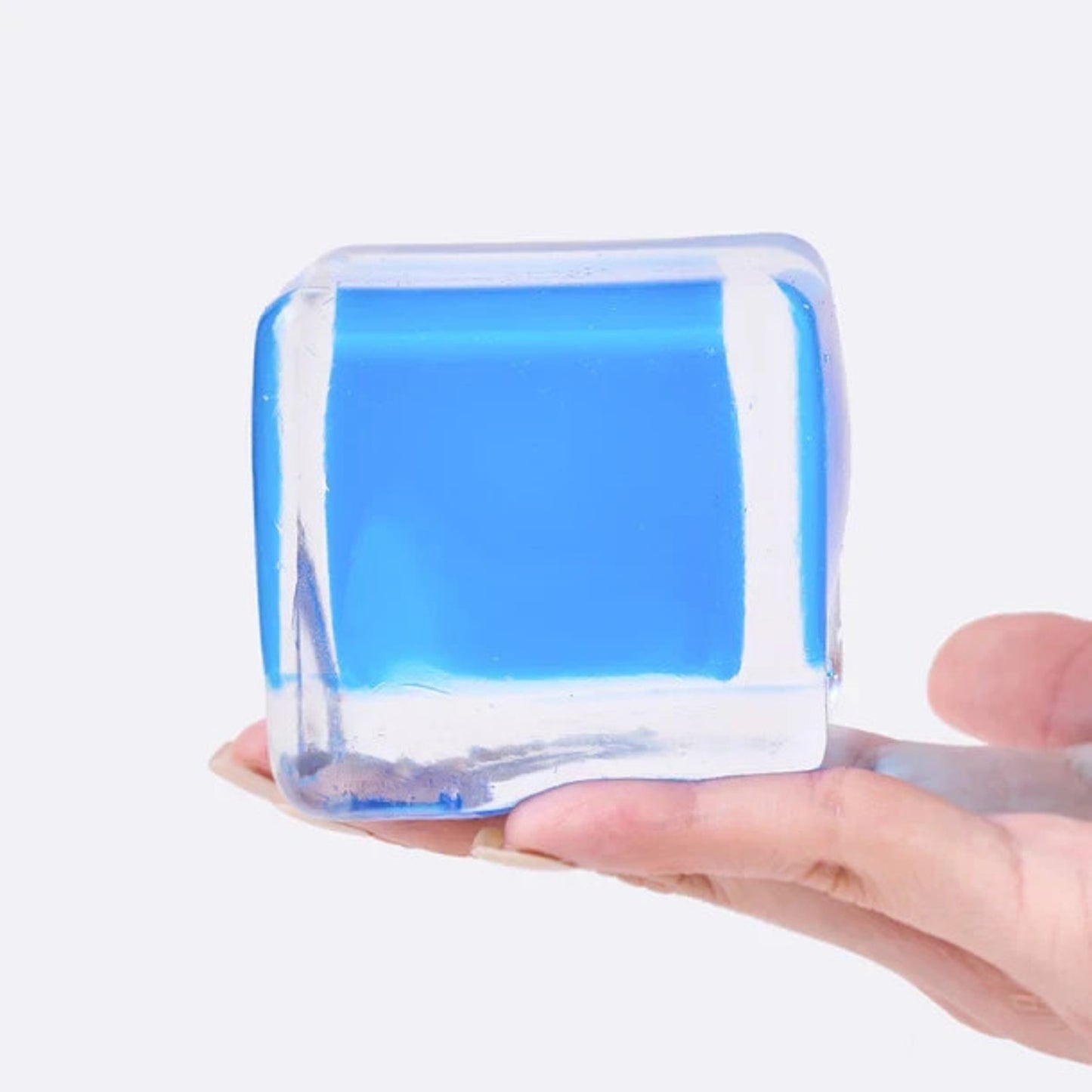 🔥Nested Blue Ice Cube Taba Squishy BNWT🔥