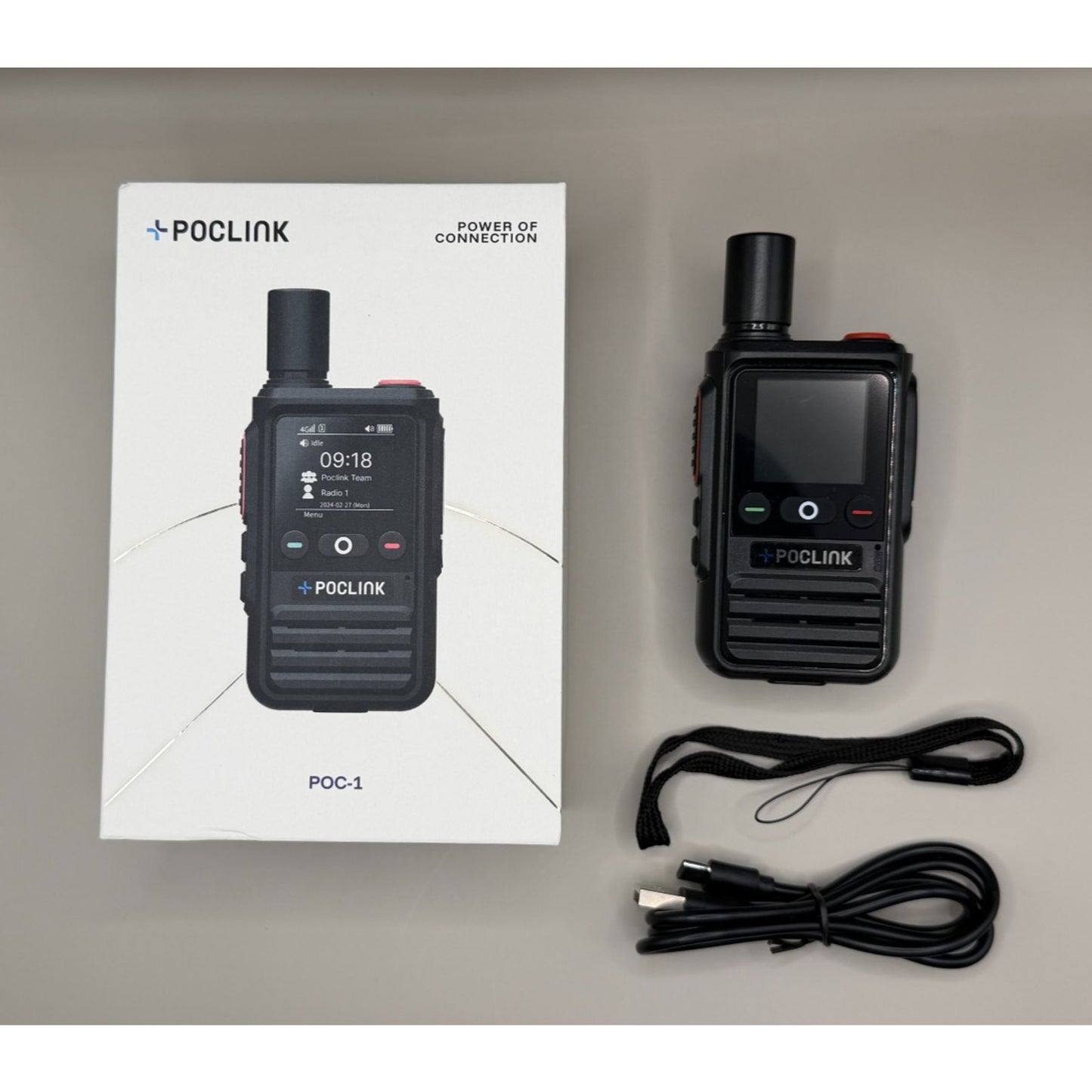 🔥POCLINK POC-1 Radio (4 Pack) Global POC LTE/FRS Radios + Extras 🔥