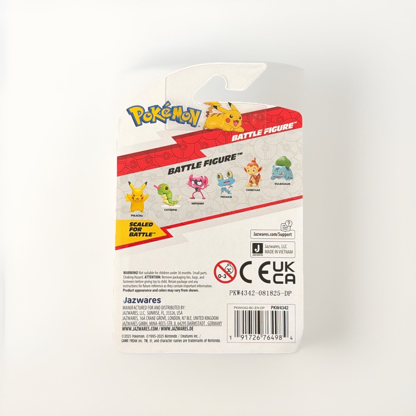 🔥Pokemon Battle Ready! Chimchar Battle Figure Pack BNWT🔥