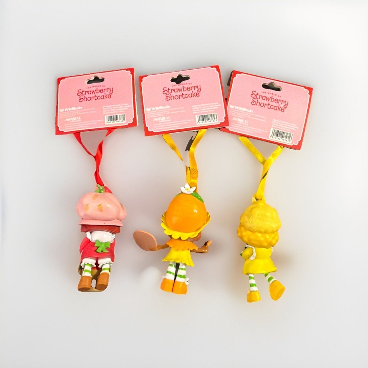 🔥Strawberry Shortcake Ornament Lot Of 3 Super Cute BNWT🔥