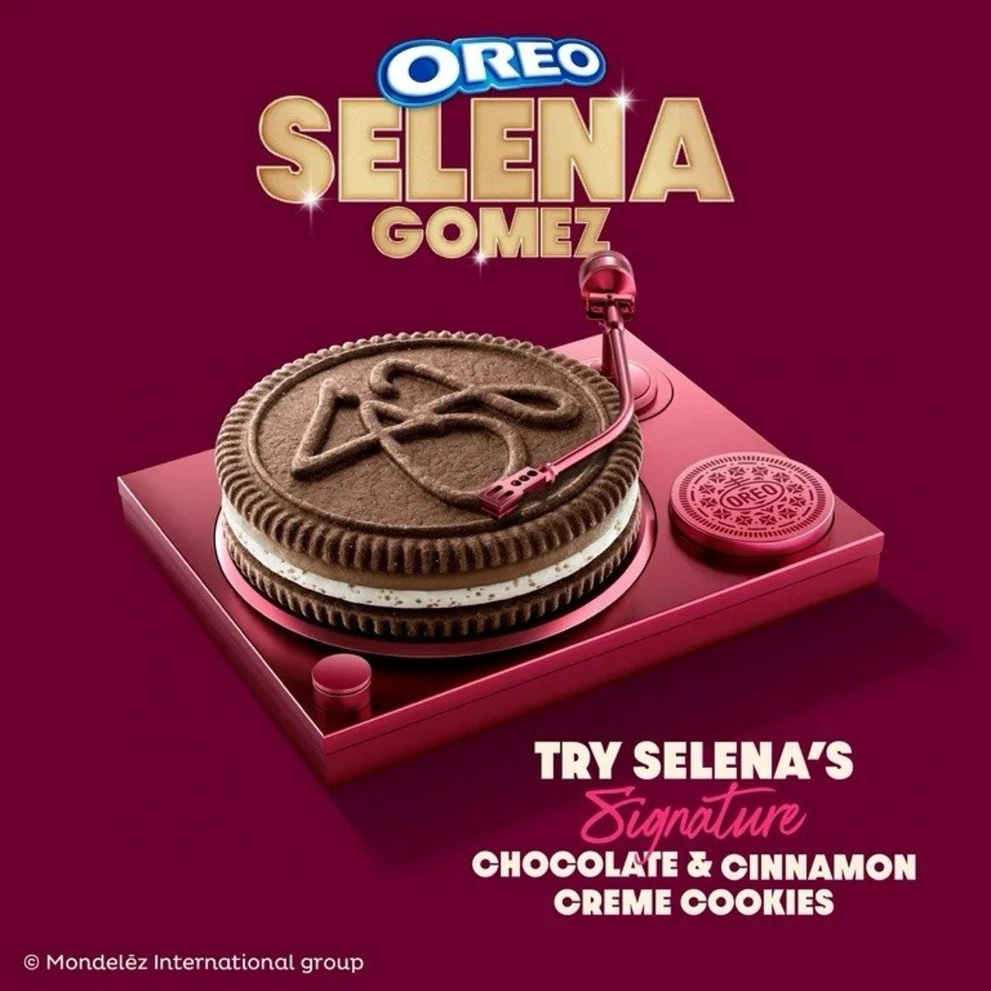 🔥OREOS SELENA GOMEZ LIMITED EDITION Signature Cookie BNWT🔥
