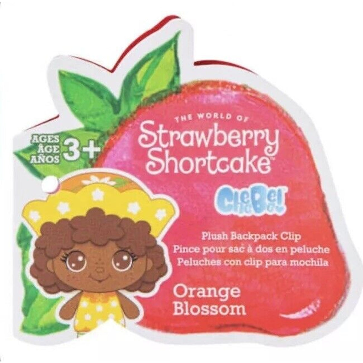 🔥The World Of Strawberry Shortcake Backpack Clip Orange Blossom BNWT🔥