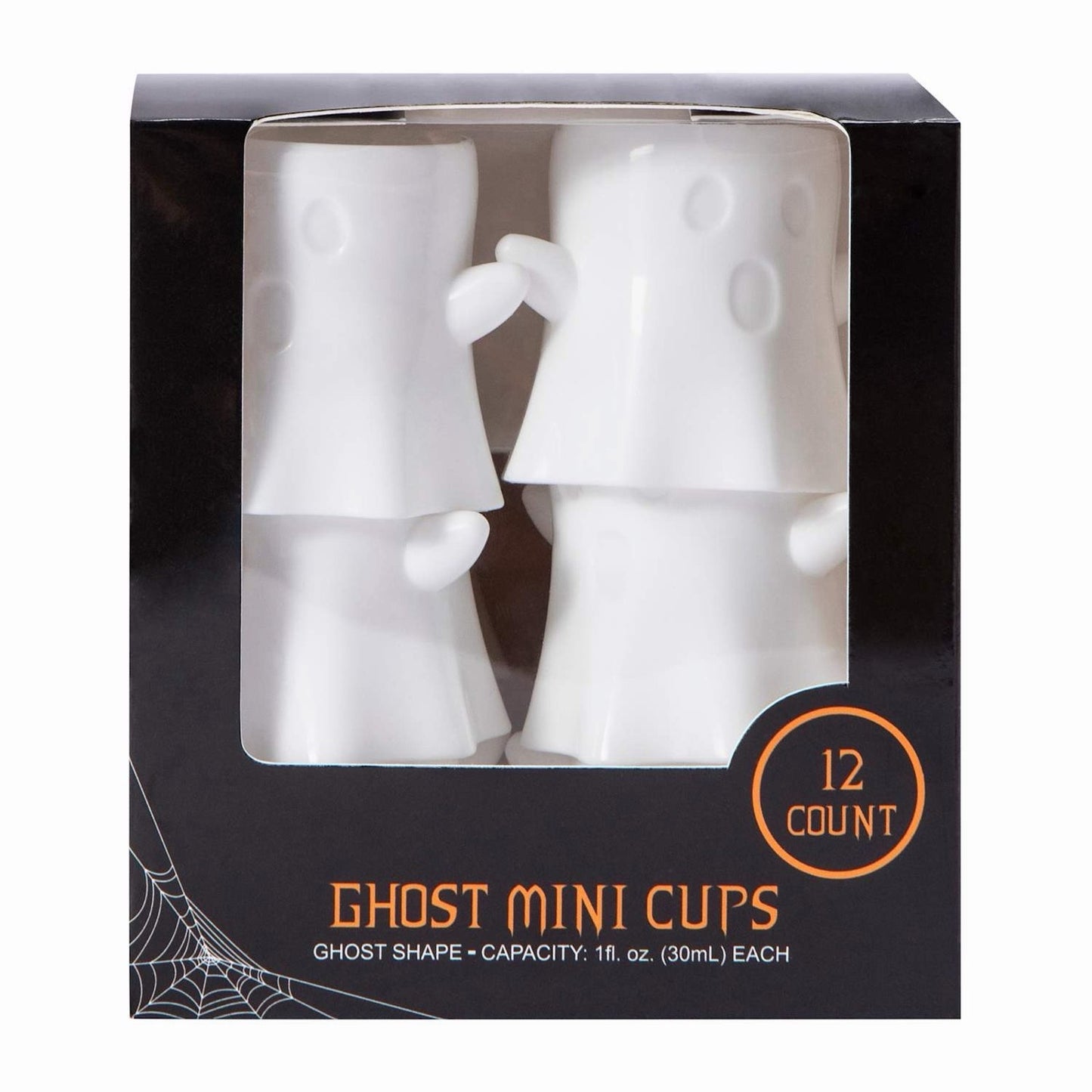 🔥Halloween Ghost Mini Cups 12-Pack BNWT🔥