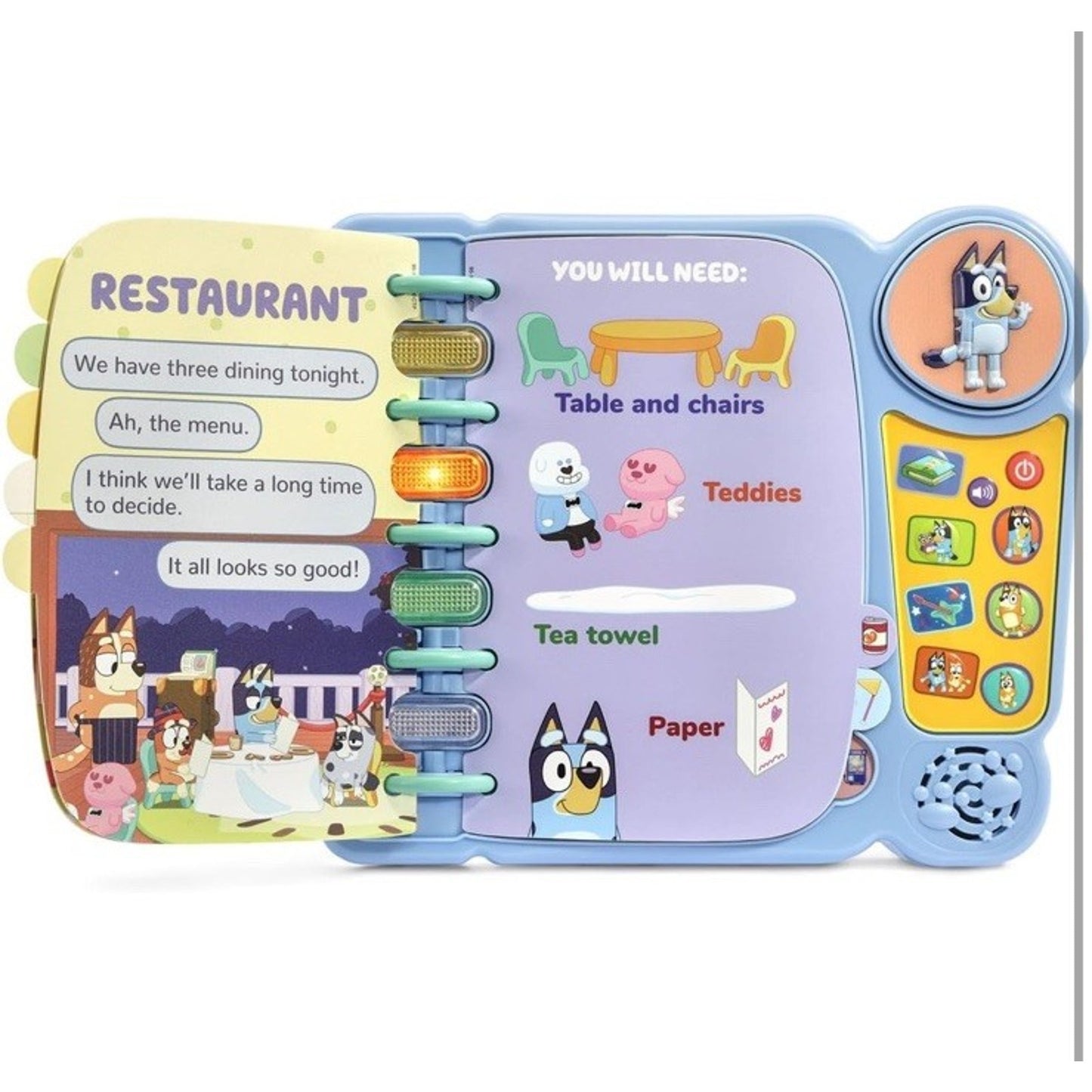 🔥 VTech Bluey's Book of Games Baby and Toddler Toys Learning Baby Books BNWT🔥