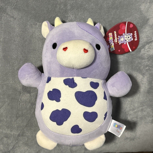 🔥Squishmallow Bubba the Purple Cow 10” Valentine’s Day Hugmees BNWT🔥