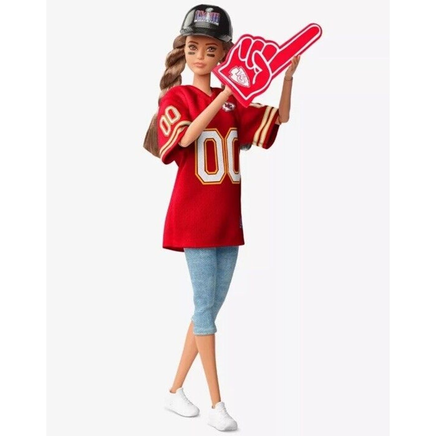 🔥Barbie Signature NFL Super Bowl LVIII Champion Kansas City Chiefs Doll BNWT🔥