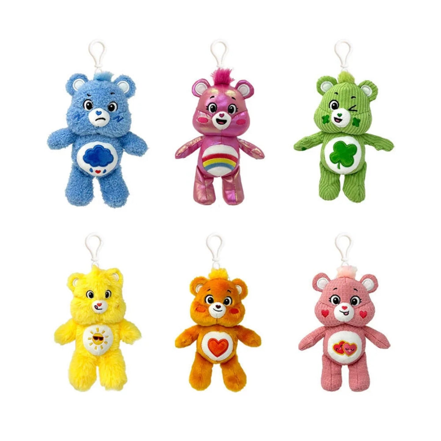 🔥Care Bears Pocket Stars Clip On Soft Plush Toy Blind Box FRIEND BEAR BNWT🔥