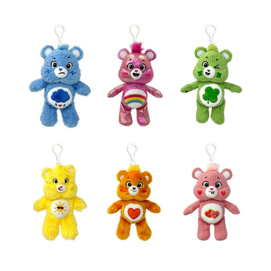 🔥Care Bears Pocket Stars Clip On Soft Plush Toy Blind Box FRIEND BEAR BNWT🔥
