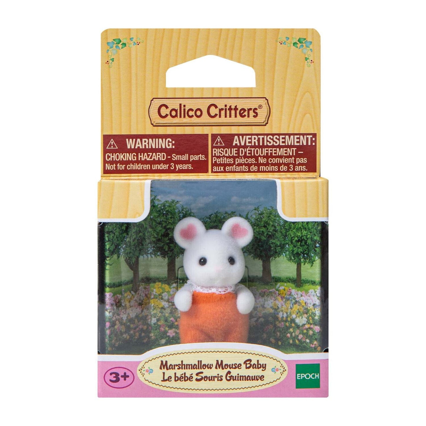 🔥Calico Critters Marshmallow Mouse Baby Figure BNWT🔥