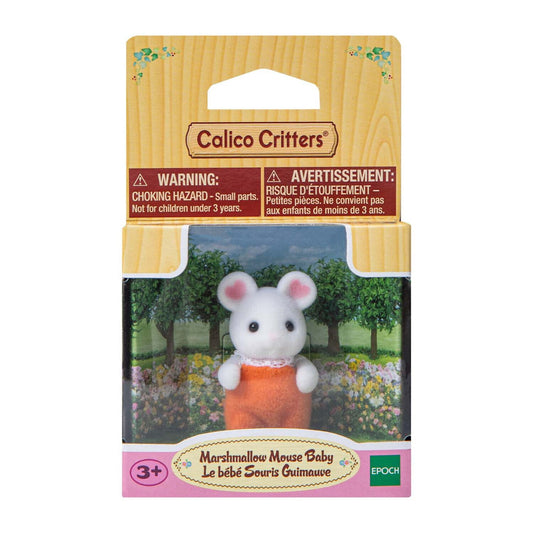 🔥Calico Critters Marshmallow Mouse Baby Figure BNWT🔥