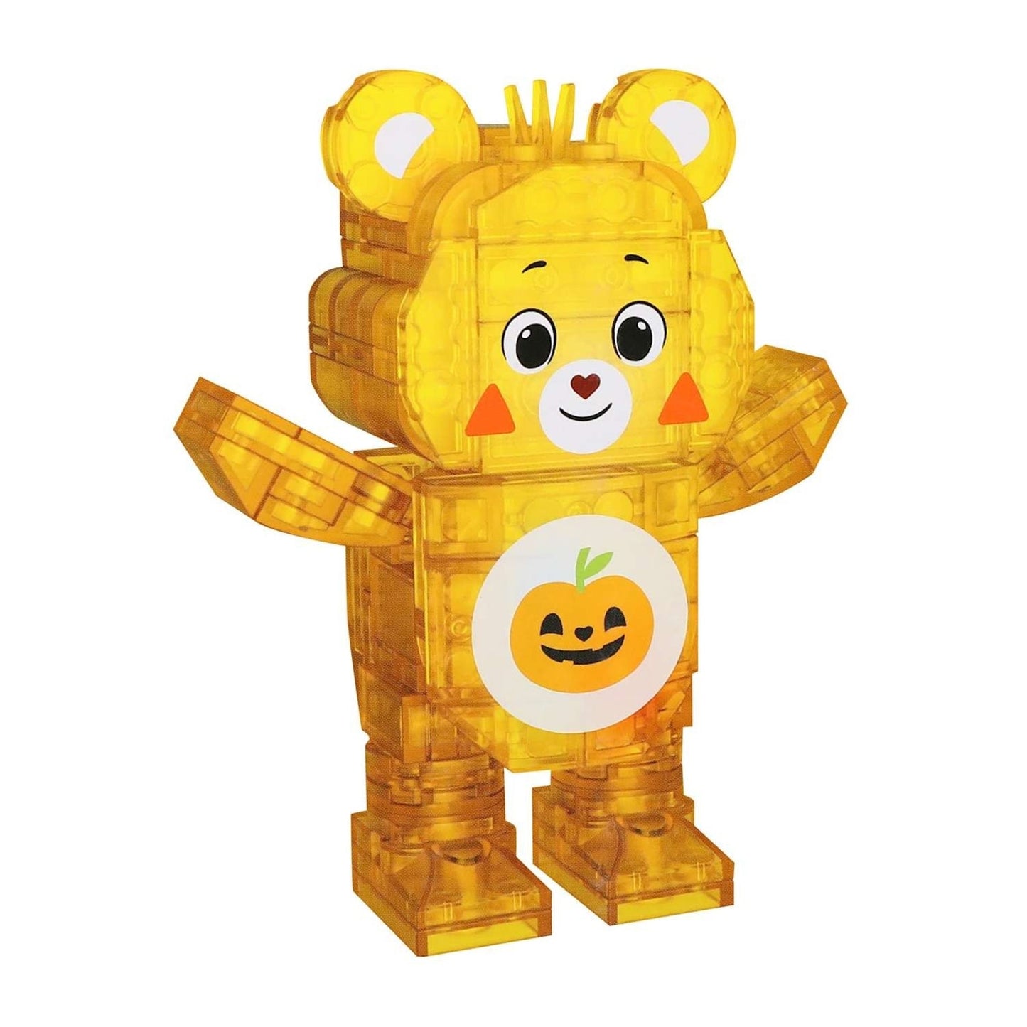 🔥Care Bears Halloween Trick Or Sweet Bear Light Up Block Figure BNWT🔥