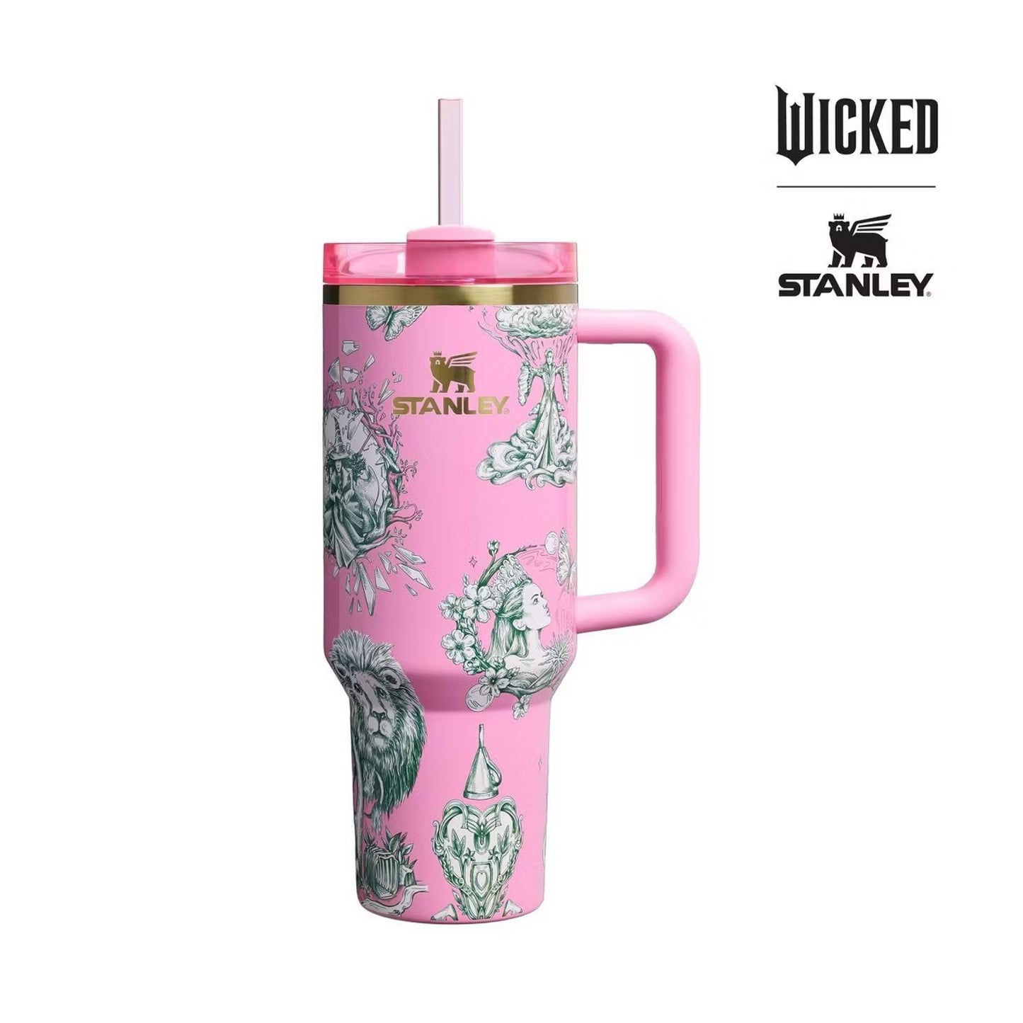 🔥Ozian Reprise - Stanley 40oz H2.0 Flowstate Quencher Tumbler IN HAND BNWT🔥