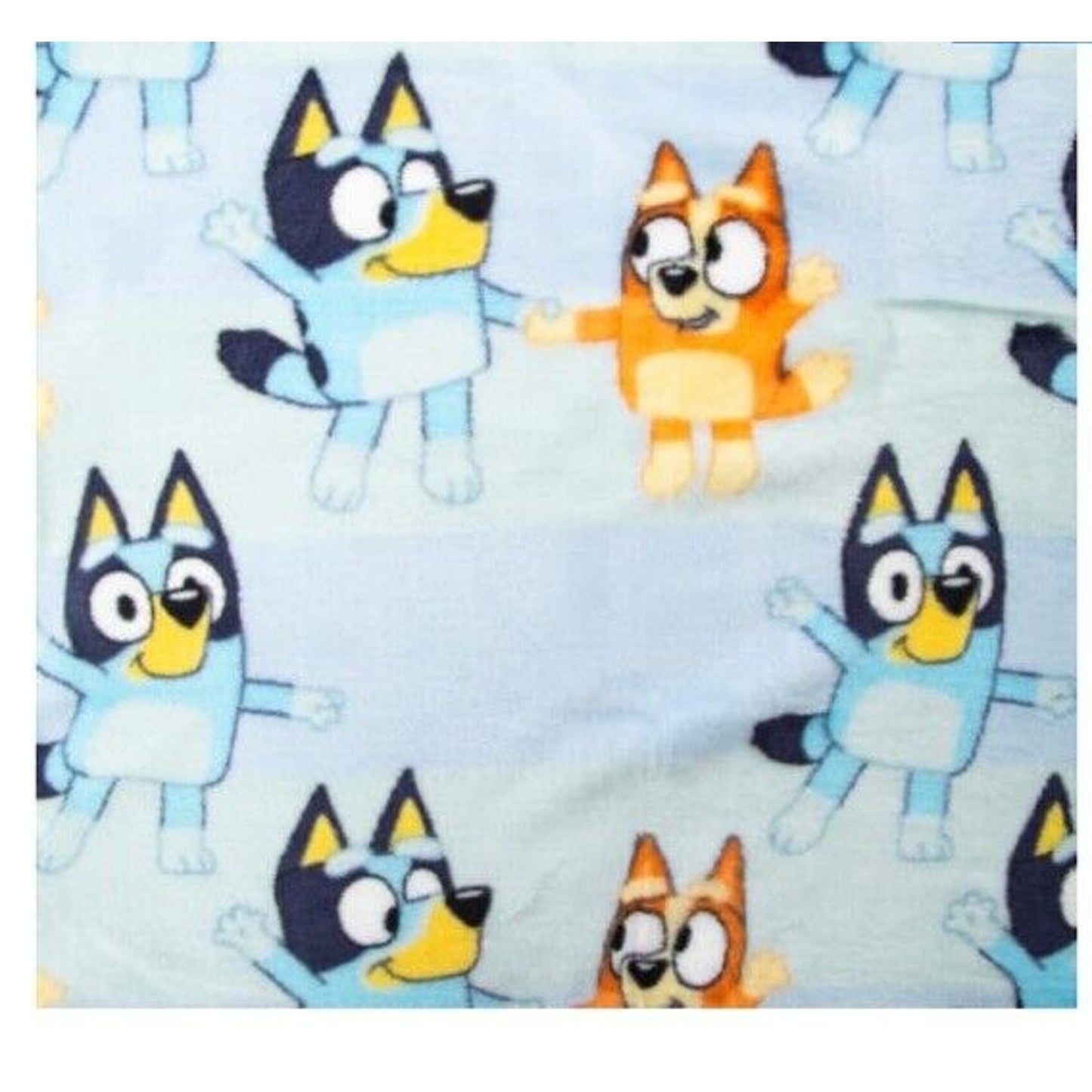 🔥Bluey Plush Throw Blanket 45" x 60" Bingo Soft BNWT🔥