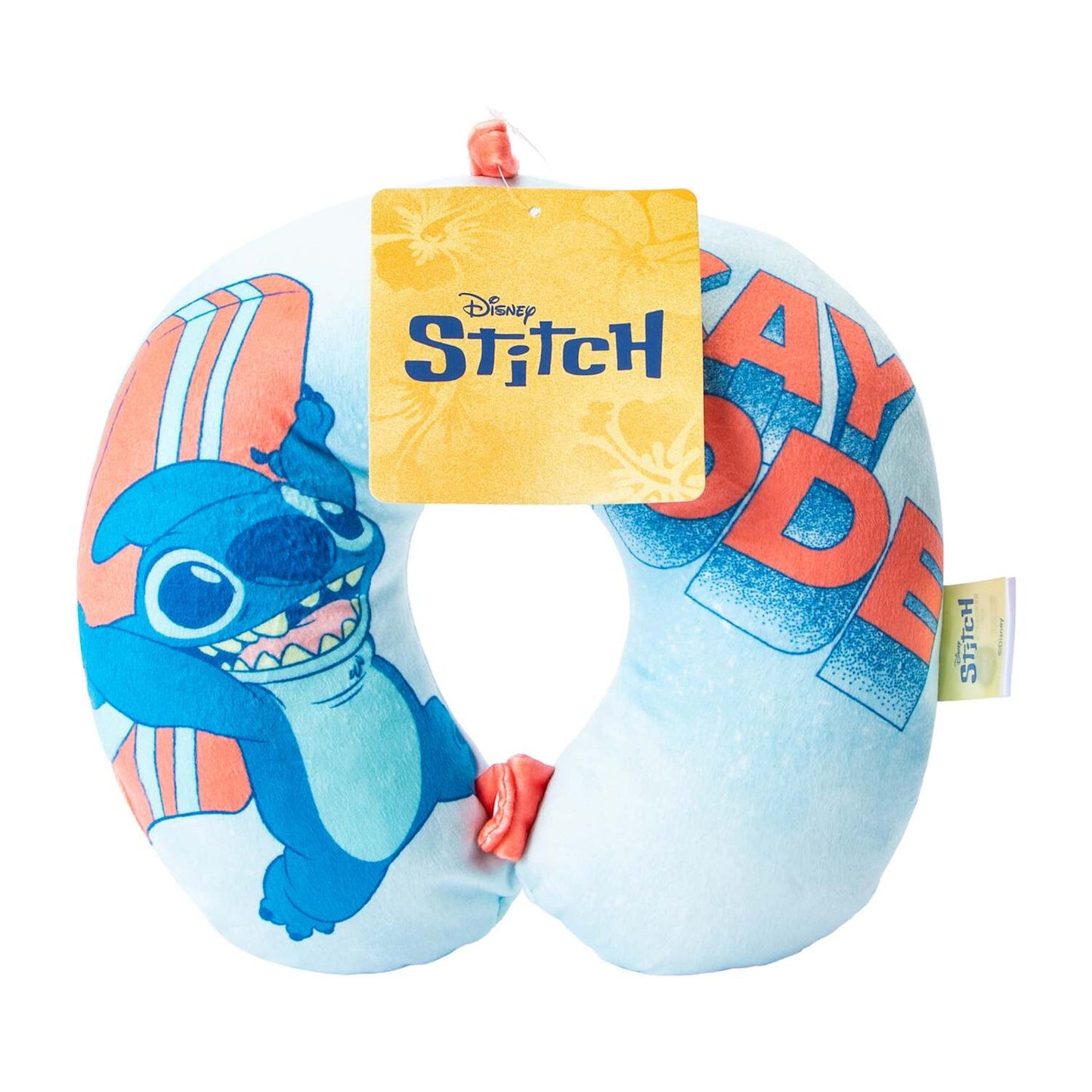 🔥Disney Stich Vacay Mode Travel Neck Comfort Pillow BNWT🔥