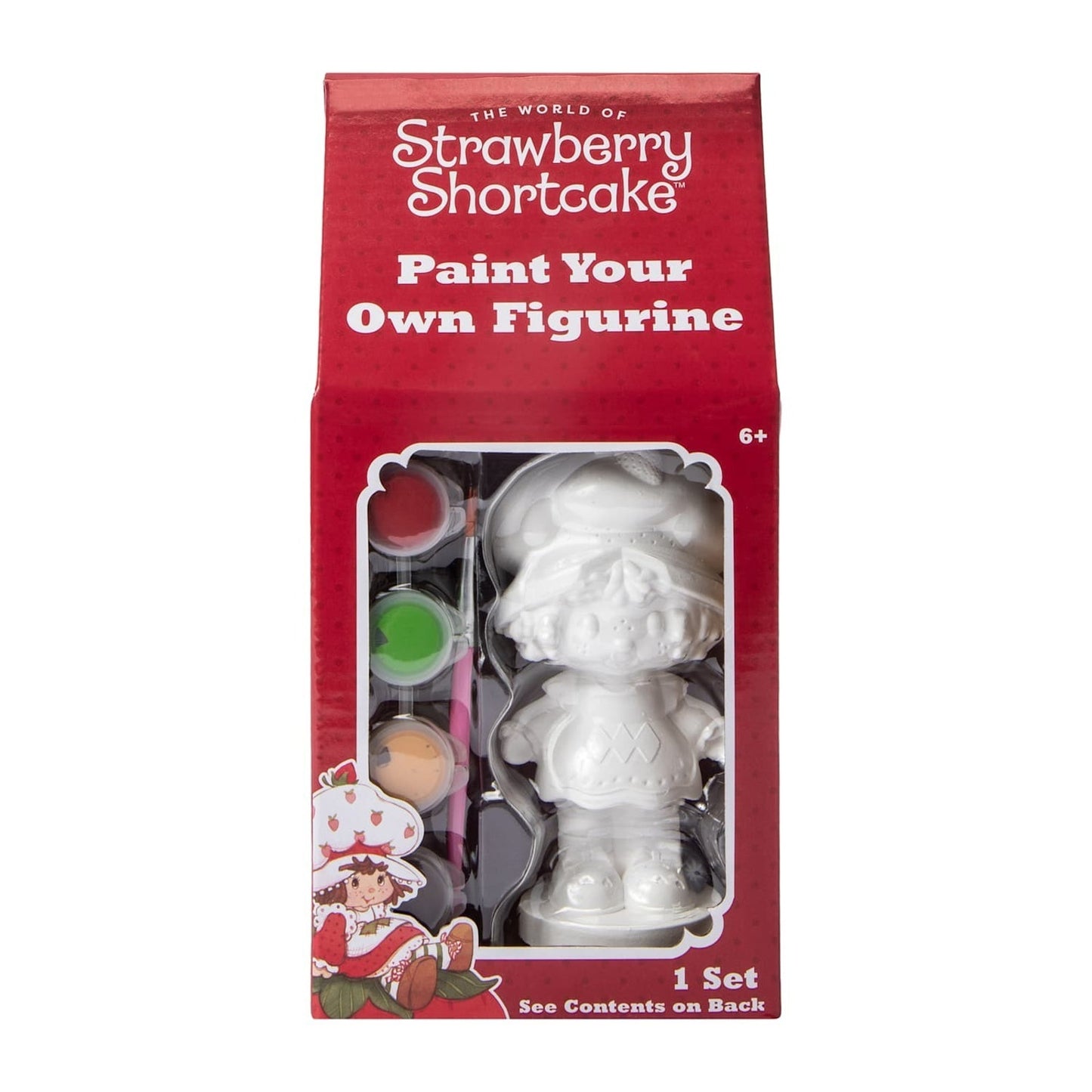 🔥Strawberry Shortcake Paint Your Own Figurine With Paint BNWT🔥