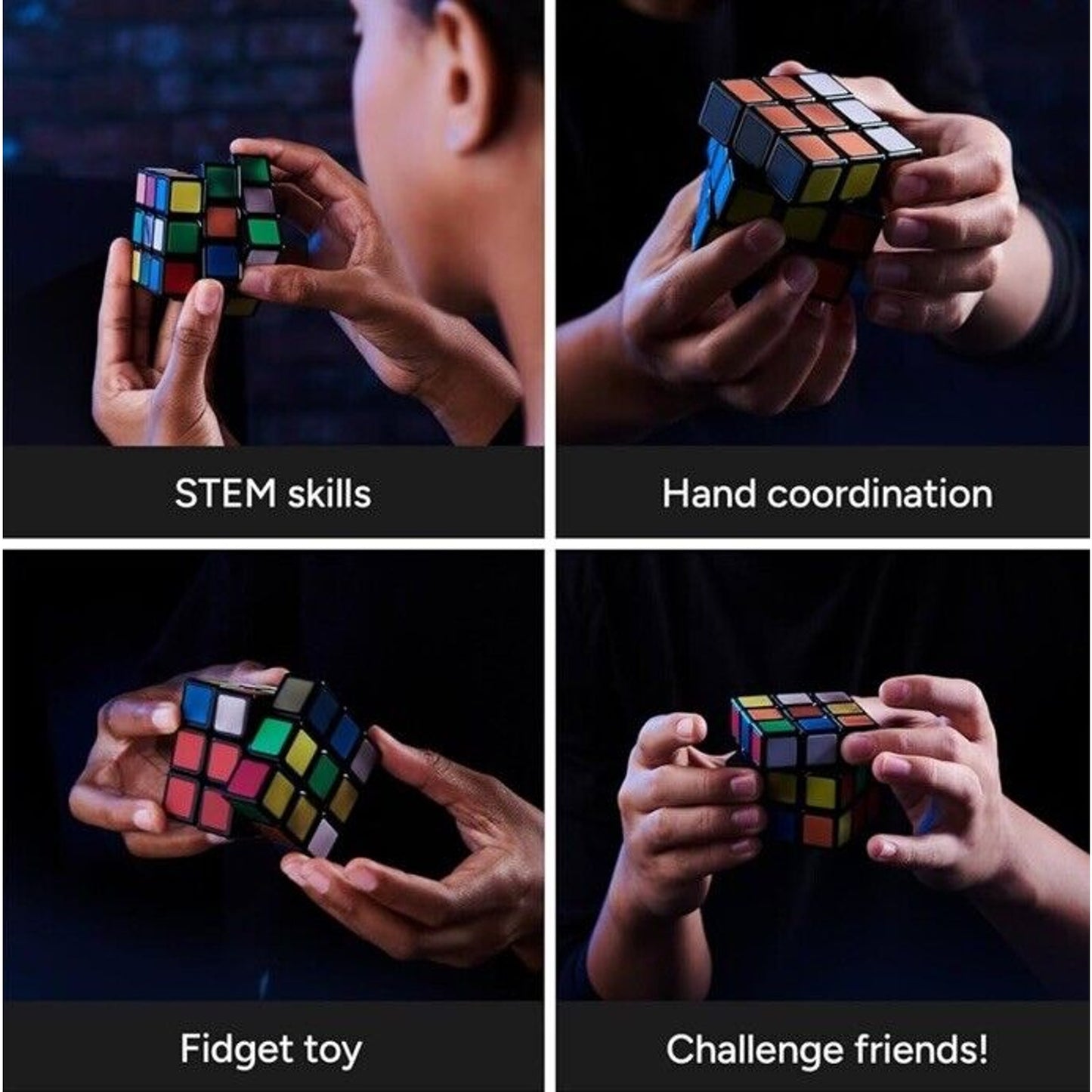 🔥Rubik’s Cube Phantom 3x3 Cube Advanced Technology Difficult 3D Puzzle Travel🔥