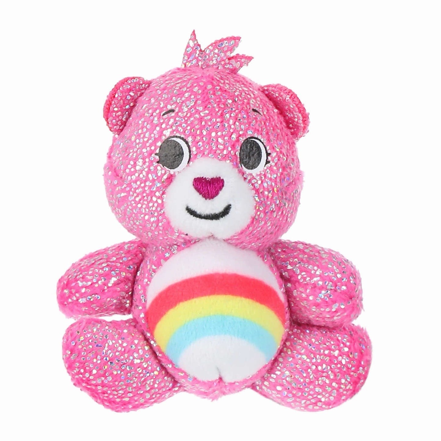 🔥Micro Teenies Care Bears Cheer Bear Mini Plush Pink HTF BNWT🔥