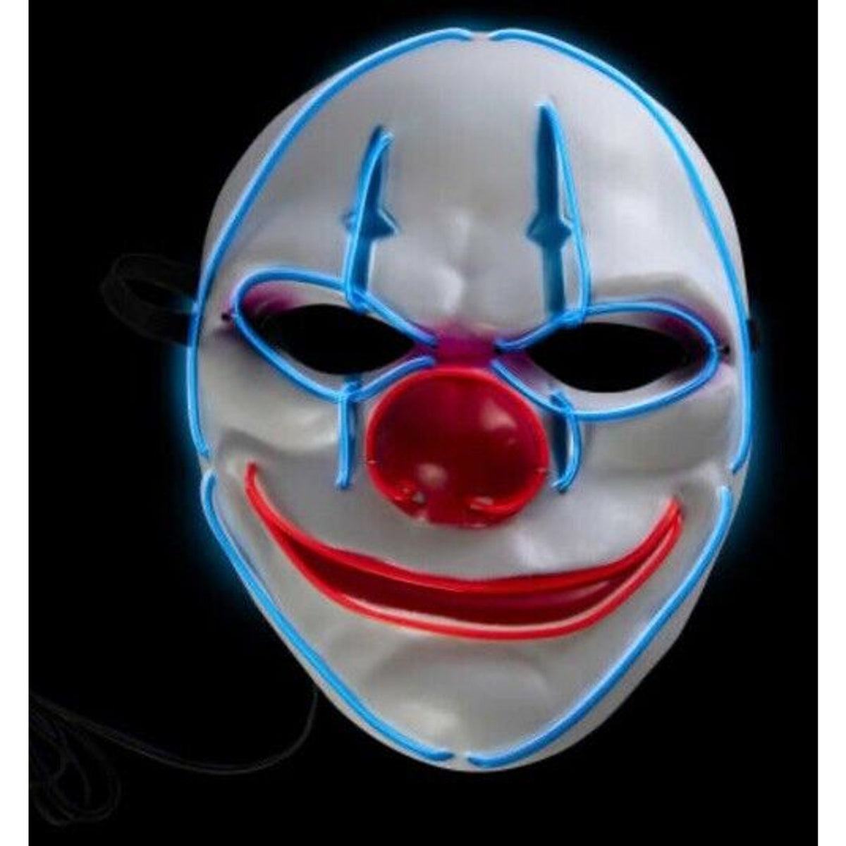 🔥Halloween LED Clown Mask BNWT🔥