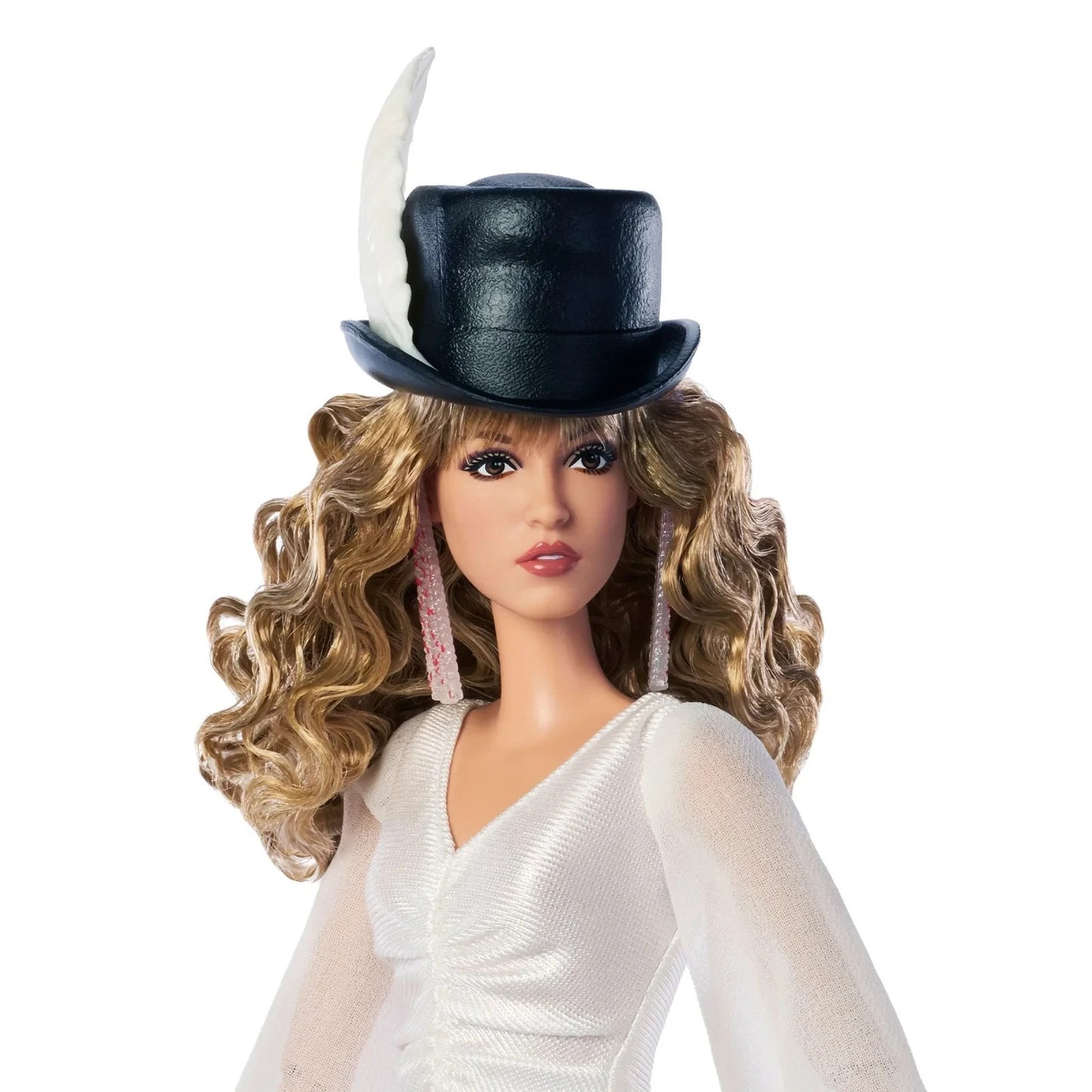 🔥Barbie Stevie Nicks Doll #2 Bella Donna White Dress BNWT🔥