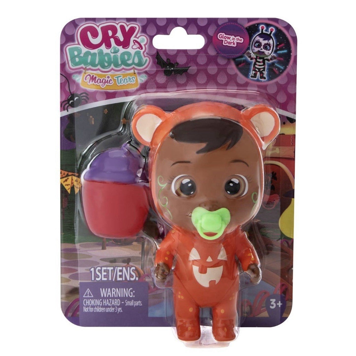 🔥Cry Babies Magic Tears Doll Figure Full Set Glow in the Dark Series BNWT🔥