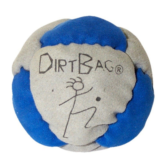 🔥World Footbag Classic DirtBag Footbag Hacky Sack BLUE/GRAY BNWT🔥