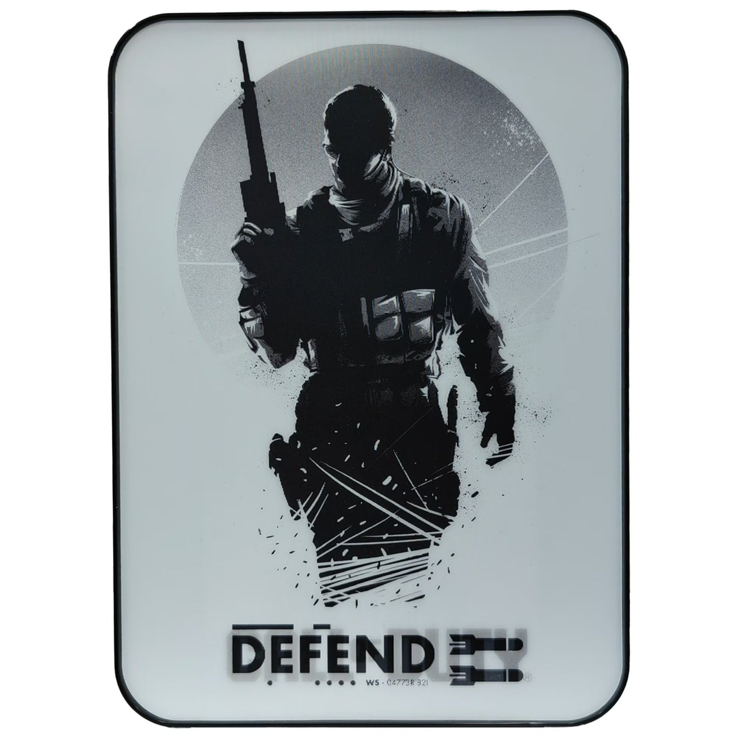 🔥Call of Duty Defend Lenticular 4L 6-Can Mini Fridge White BNWT🔥