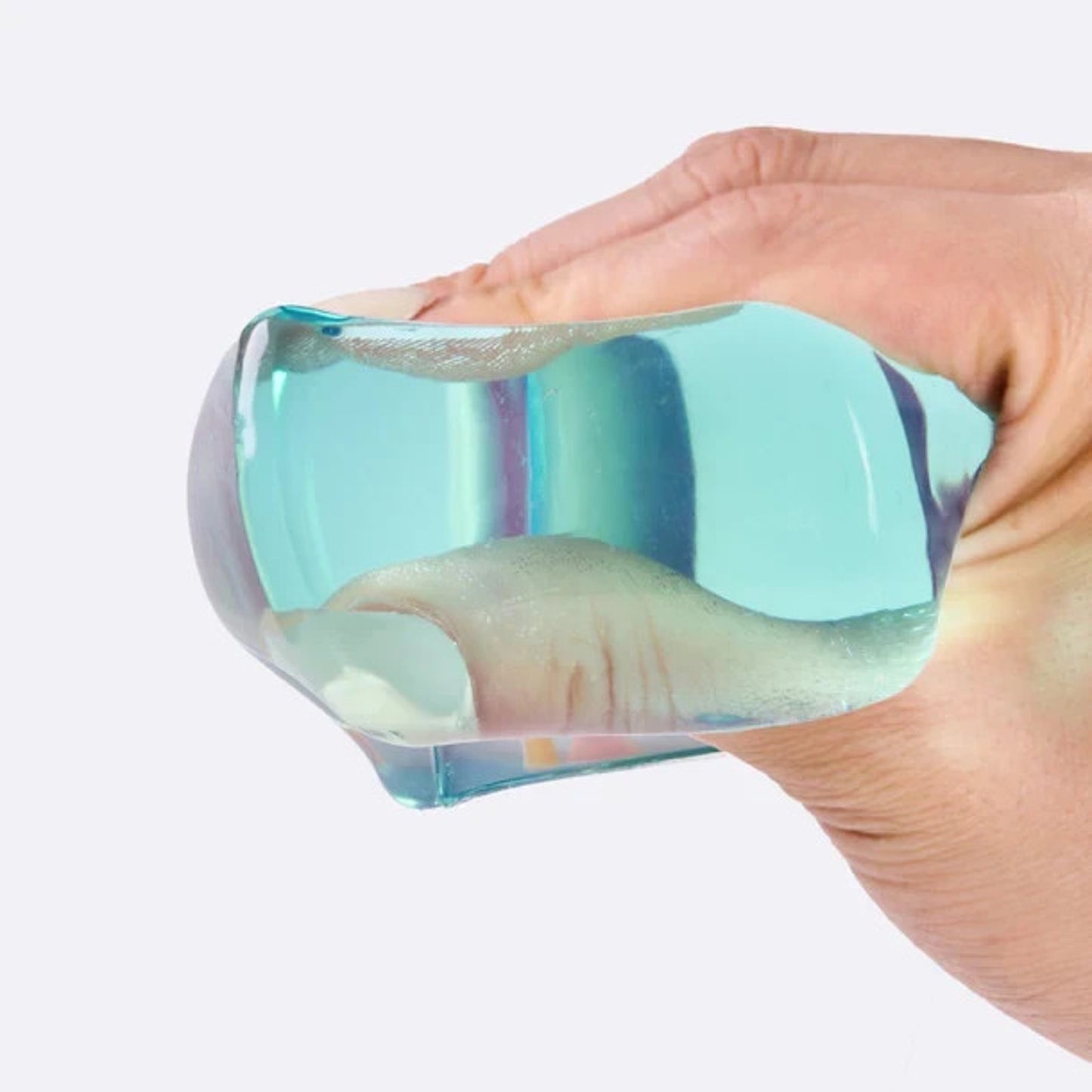 🔥Nested Crystal Blue Ice Cube Taba Squishy BNWT🔥