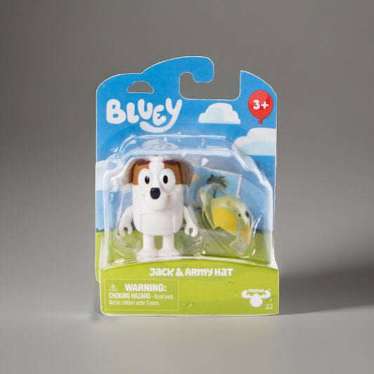 🔥Bluey & Friends Jack and Army Hat Story Starters Bluey Figures BNWT🔥