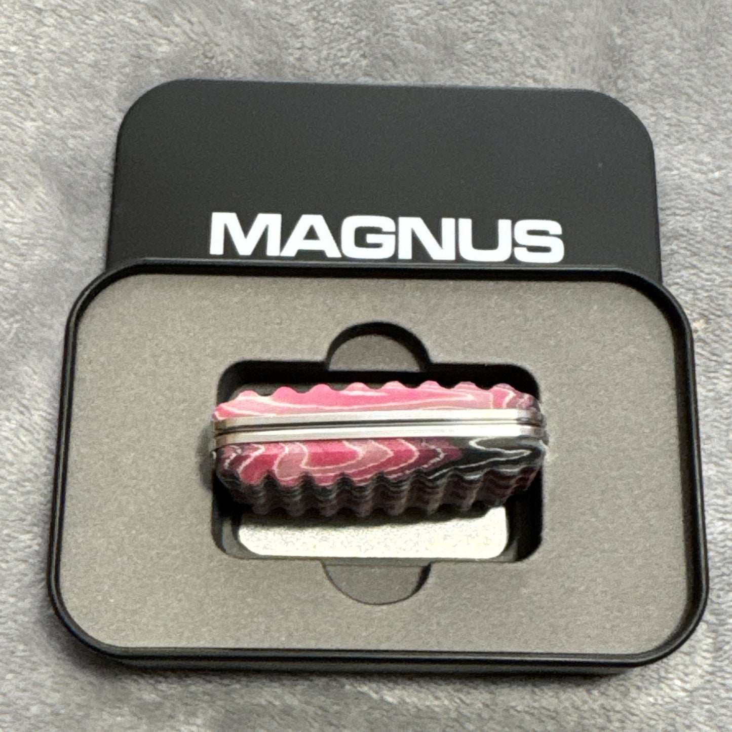 🔥Magnus WackyFiber SB210 - Rib - 3-Click Stainless Steel Plates Rare BNWT💥