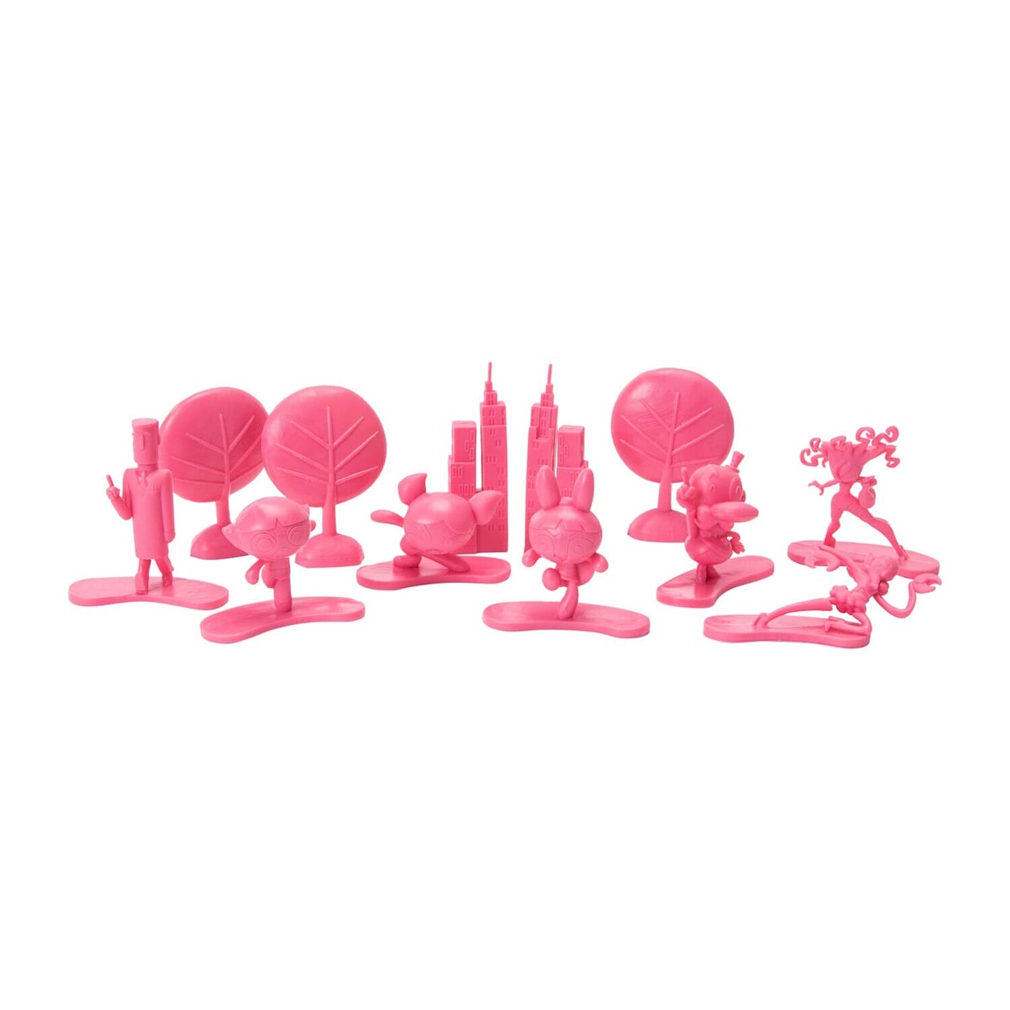 🔥Culturefly Powerpuff Girls Cartoon Mini Figure Playset Fun Size Figures🔥