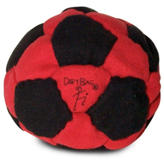🔥World Footbag Dirtbag 32 Hacky Sack RED/BLACK BNWT🔥