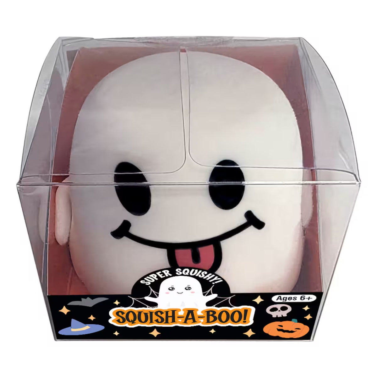 🔥Squish-A-Boo! Ghost Mini Plush Doll White Halloween BNWT🔥