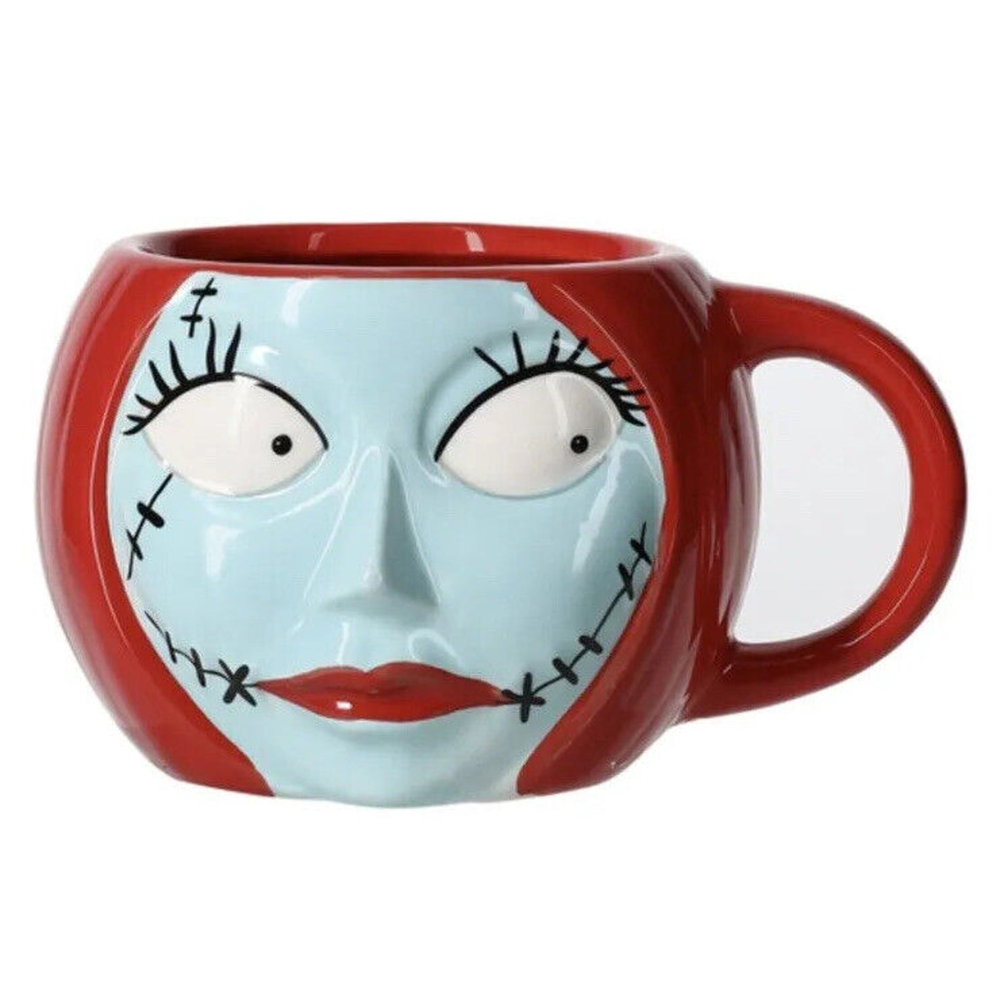 🔥The Nightmare Before Christmas Sally Head 20 oz Ceramic Figural Mug BNWT🔥